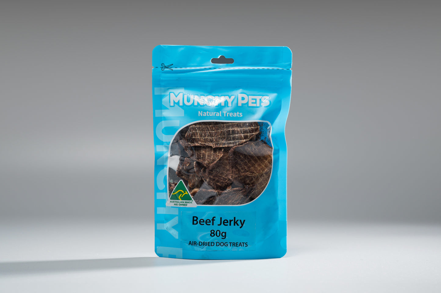 Munchy Pets Beef Jerky 80g