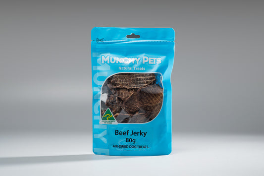 Munchy Pets Beef Jerky 80g