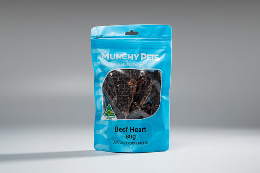 Munchy Pets Beef Heart 80g