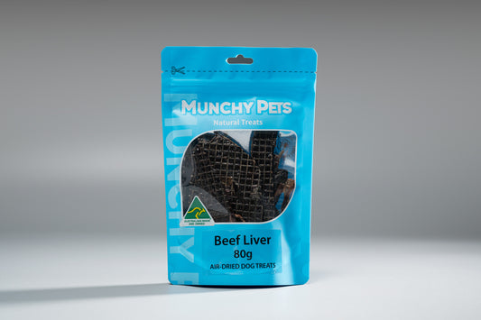 Munchy Pets Beef Liver 80g